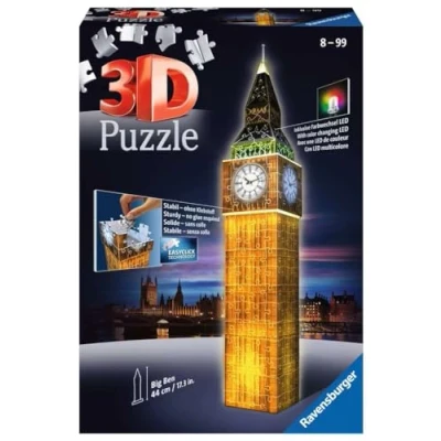 Image de Ravensburger BIG BEN Night Edition Puzzle pour enfants, Taille: One Size, Multi coloured