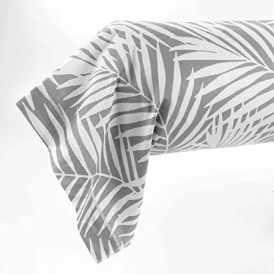 Image de douceur d&#039;intérieur, Taie de Traversin (85 x 185 cm) Botania Gris, 100 % Coton