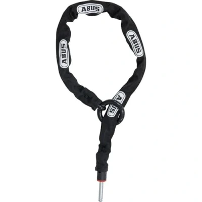 Image de ABUS Chaîne à encastrer pour antivol de cadre Adaptor Chain 2.0 6KS sécurisation secondaire du vélo 6 mm d&#039;épaisseur 85 cm long noir avec pochette 5950