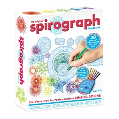 Image de Spirograph Ensemble design Dessins créatifs Cadeaux de Noël À partir 8 ans