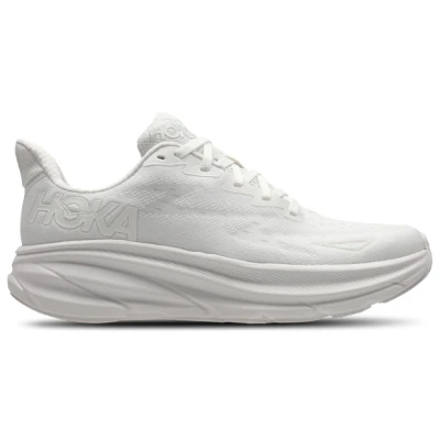 Image de HOKA Clifton 9 Chaussures de running neutres, Femme, Taille: 39 1/3, White Tissu / matière synthétique
