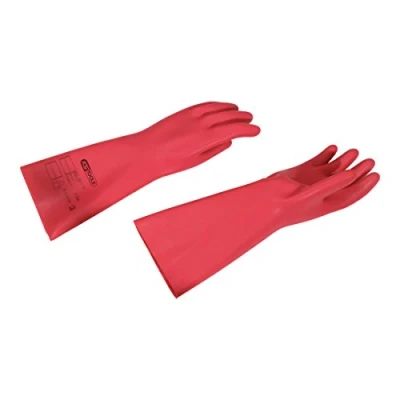 Image de KS TOOLS 117.1757 Gants en caoutchouc Rouge