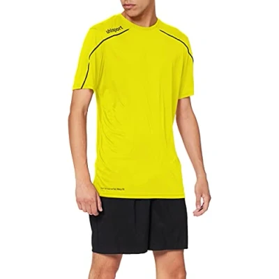 Image de Kempa Stream 22 Trikot Maillot Enfant, Jaune/Noir, 116 cm