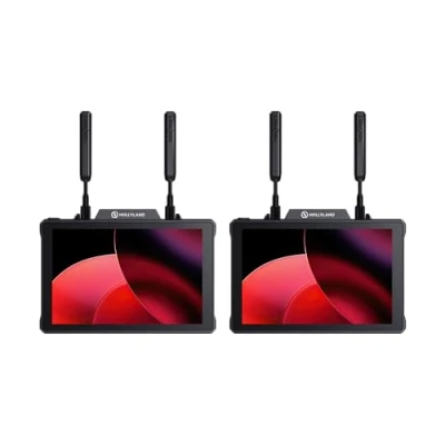 Image de Moniteur 7&#039;&#039; HOLLYLAND Pyro 7 Kit de 2 Portée 400m Latence 0,06s Double bande