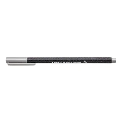 Image de Staedtler Triplus Fineliner 334 Feutre Pointe Superfine 0,3 Mm Gris Clair