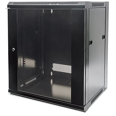 Image de Intellinet 711791 étagère 9U Rack monté sur le mur Noir Neuf
