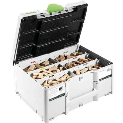 Image de Festool Assortiment de DOMINO en hêtre DS 4/5/6/8/10 1060 BU