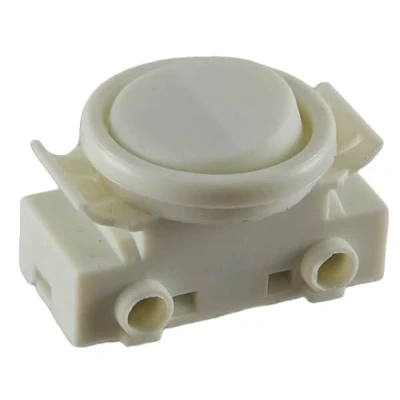 Image de interrupteur à bascule encastrable pour lampe 2 A 250 V avec anneau et Convient comme de rechange luminaires sous meuble, lampes cuisine, appliques murales,