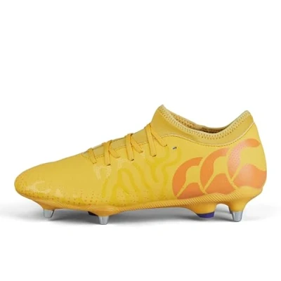 Image de Canterbury Mixte Speed Infinite Team Bottes, Amber Yellow/Orange Crush/Mars Dust, 38 EU