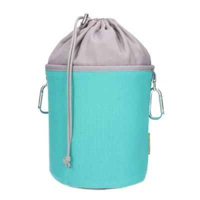 Image de trendfinding Sac à Pinces Linge en Coton Suspendre/avec Mousqueton Turquoise