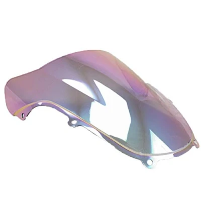 Image de pare brise de moto à double bulle pour 2000 2003 GSXR 600 750 K1 2002 GSXR1000 (Iridium)