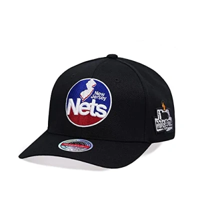Image de Mitchell &amp; Ness NBA/HWC I Love This Game Classic Red Snapback Casquette, Nets New Jersey, noir, taille unique