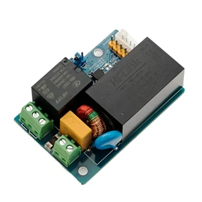 Image de LD2410 Expansion Board with Power Relay for Human Presence Sensor Module, AC 100 240V, MCU Controlled, 250V/5A Relay, Optocoupler Isolation, Household &amp; Industrial Applications