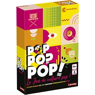 Image de Pop Jeu de société d&#039;ambiance Dès 16 ans À partir 4 joueurs Lansay