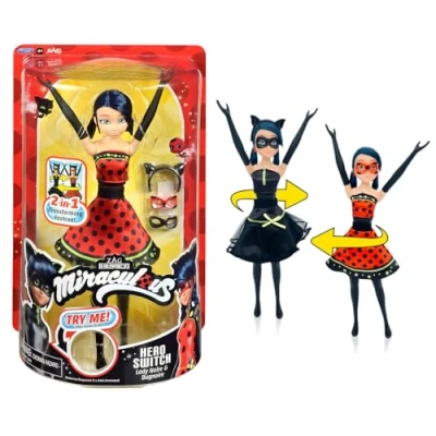 Image de MIR Poupée 26 cm Ladybug Transformation