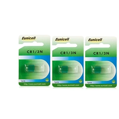 Image de EUNICELL CR1/3N DL1/3N 2L76 Lot de 3 piles au lithium pour photo V