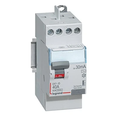 Image de Interrupteur différentiel 2P 230V 40A type AC 30mA 2 modules
