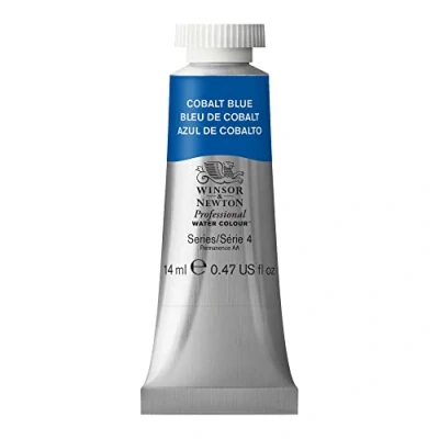 Image de Winsor &amp; Newton Aquarelle Professionnel Peinture Aquarelle, Haute Luminosité, Résistante à la Lumière, Qualité Archive, Tube de 14 ML, Couleur Bleu Cobalt ROW