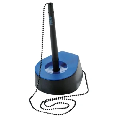 Image de HAN Salsa 1770 34 Support pour stylo avec chaîne Polystyrène Noir / bleu 59 x 150 mm (Import Allemagne)