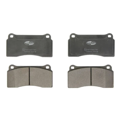 Image de DELPHI LP2113 Jeu de plaquettes frein non préparé pour indicateur d&#039;usure avec tôle anti bruit sans accessoires JAGUAR: XJ Berline, XK 8 Coupe