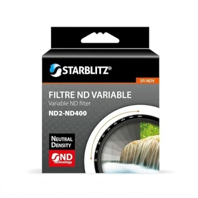 Image de STARBLITZ Filtre densité neutre variable ND2 ND400 52mm Neuf