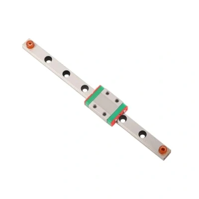 Image de 1pcs LML9B Rail de Guidage Linéaire Miniature Largeur 9mm avec Bloc Coulissant (150)