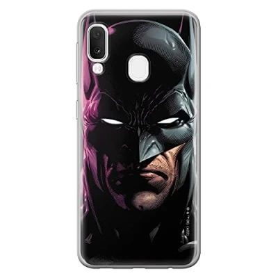 Image de ERT GROUP Coque de téléphone Portable pour Samsung A20e Original et sous Licence Officielle DC Motif Batman 070 Parfaitement adapté à la Forme du Portable, en TPU