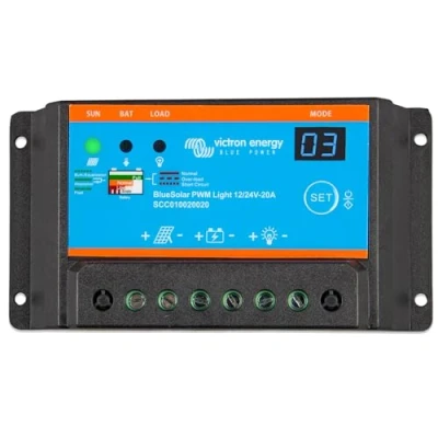 Image de Victron Energy BlueSolar Contrôleur de charge PWM light 12/24 Volt 20 amp