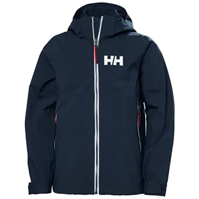 Image de Helly Hansen Junior unisexe Jr Rigging Rain Jacket 10 Vert