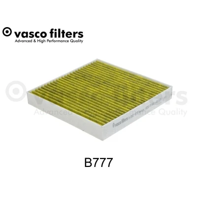 Image de DAVID VASCO B777 Filtre d&#039;habitacle à charbon actif avec polyphenol 212 205 30 HONDA: CIVIC 10, Jazz 3, HR V II
