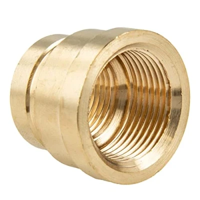Image de Manchon Réduit Blank filetage interne 3/4 &quot;X en laiton femelle 1/2&quot;