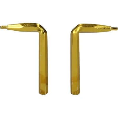 Image de Paires de pointes coudées pour pince à Circlips double articulation 10mm 2 pcs KS TOOLS Réf. 500.7018