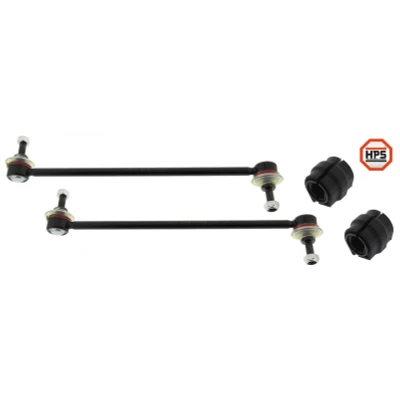 Image de MAPCO 53175/1HPS Kit de réparation, suspension du stabilisateur Essieu avant gauche, droit avec bielle/barre poussée, sans colliers
