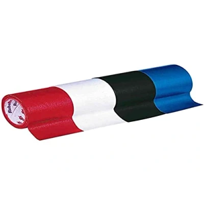 Image de Rubafix 570800 Toile Adhésif mille 19 mm x 3 m Noir