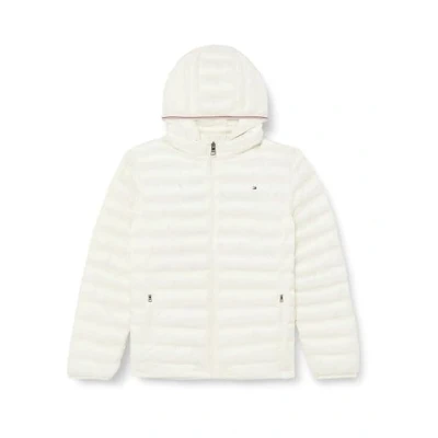 Image de Tommy Hilfiger Femme CRV LW PADDED GLOBAL STRIPE JKT, Ancient White, 54