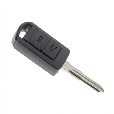 Image de JONGO Coque de Clé avec Lame Compatible Opel et Vauxhall Combo (2002 2004), Corsa (2001 2004) Meriva Boitier Clef Plip Voiture Télécommande 2 Boutons
