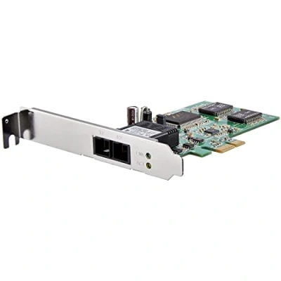 Image de StarTech.com Carte réseau PCI Express à 1 port fibre optique Gigabit Ethernet Multimode SC Adaptateur NIC PCIe GbE 550m (PEX1000MMSC2)