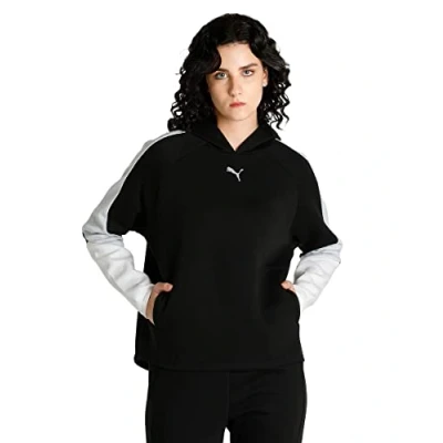 Image de PUMA Sweat à Capuche Evostripe Sudation Femme, Noir, L