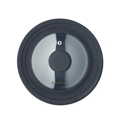 Image de MasterClass Smart Space Couvercle 3 en 1 pour Casserole, Silicone, Compatible avec les Casseroles de 16/18 / 20 cm