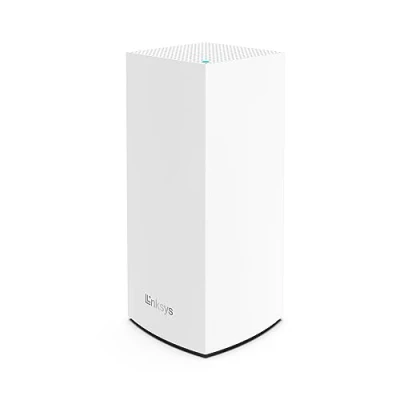Image de Linksys Système WiFi 6 Mesh triple bande Velop MX5300 (AX5300) (routeur WLAN, jusqu&#039;à 260 m2, couverture MU MIMO pour plus de 50 appareils, pack 1, blanc)