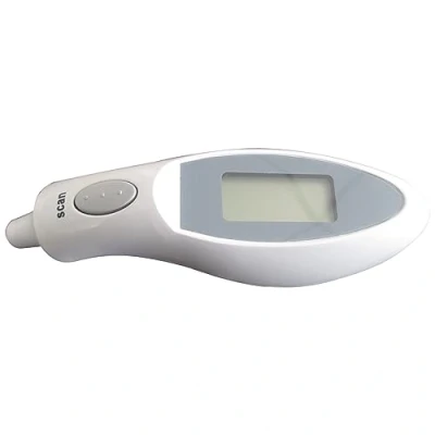 Image de Gima Thermomètre d’oreille de poche, pour une utilisation à domicile et l’hôpital, facile nettoyer, avec grand écran, 25579