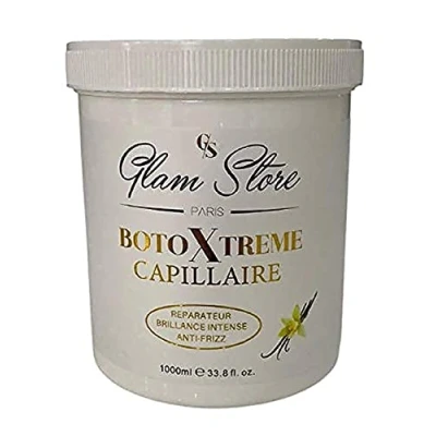 Image de Glam Store botoxtreme masque reconstructeur capillaire soin ultra concentré kératine cheveux très abimés pot 1 Kg