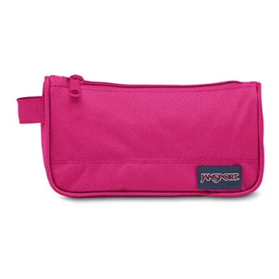 Image de JANSPORT Medium Accessory Pouch, Pochette moyenne, 0.8 L, 12 x 22 4.5 cm, MidnightMagenta