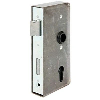 Image de Alberts 413415 Boîtier de serrure avec galvanisée acier cote axe 55 mm 185 x 90 34