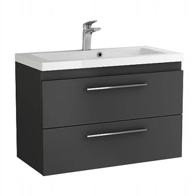 Image de paplinskimoebel Meuble Salle de Bain sous lavabo 80 cm x 40 53,5 WC 80cm avec Meubles