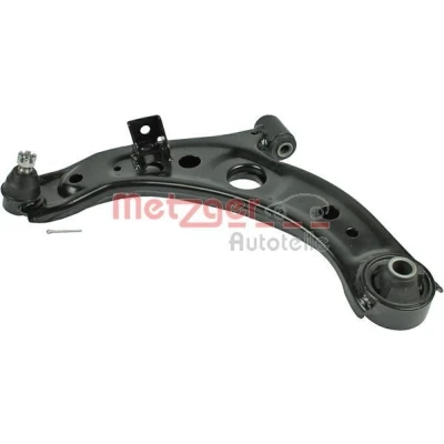 Image de METZGER 58084101 Bras de suspension avec rotule suspension, support en caoutchouc Essieu avant gauche barre oscillant transversal