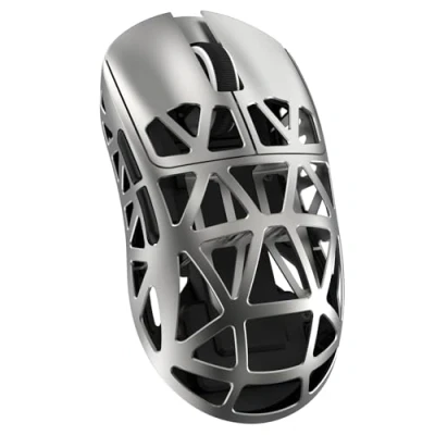 Image de ATTACK SHARK R2 Magnesium Alloy Mouse, PixArt PAW3950 Gaming Sensor, Wireless 8K 48g Superlight BT/2.4G/Wired Adjustable DPI 42000, Office Mice for Win11/Xbox/PS/Mac Grey