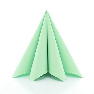 Image de Sovie Linclass Airlaid Lot de 50 serviettes jetables qualité supérieure, 40 x cm, indéchirables, absorbantes et indéformables, idéales pour mariage fêtes