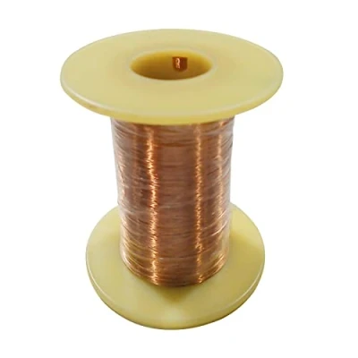 Image de Fil de Cuivre Émaillé, QA 1/155 0.07mm 2UEW Émaillé en Polyuréthane Lectromagnetic pour Transformateur Inductance Bobine