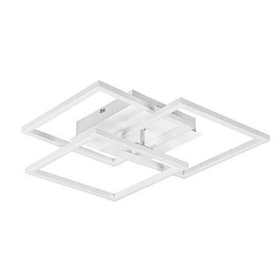 Image de Reality, Plafonnier, Mobile incl. 1 x LED,SMD,27,0 Watt,2700 6000K,3200 Lm. Corps: Métal, blanc mat L:39,0cm, L:42,0cm, H:10,0cm